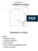 Chapter 12 Quantitative Ecology