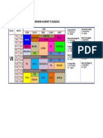 Jadwal Pelajaran Kelas 7 Smps Kingdom Academy Ta 2020/2021: Upacara