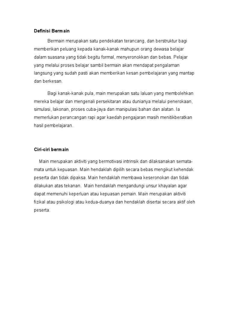 325812056 Berlajar Sambil Bermain Pdf