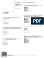 650 Advanced Vocabulary Test 1 Esl Vocabulary Exercises