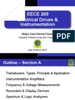 EECE 269 Electrical Drives & Instrumentation: Major Kazi Newaj Faisal