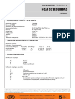 Hoja de seguridad Chemalac: propiedades y medidas de seguridad del producto químico