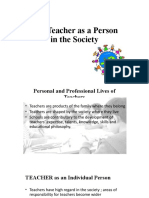 Teaching Profession - Midterms