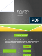 Pembuatan Simplisia