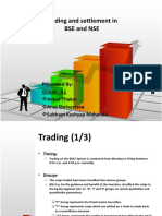 Trading and Settlement (NSE & BSE)