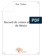 Todan Recueil de Contes Africains Du Benin