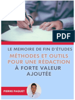 Le Memoire de Fin d Etudes Me Pierre Paquet (1)