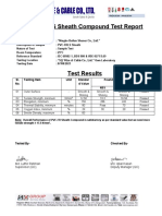 Imported PVC-FRLS Sheath Compound Test Report