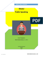 Modul Public Speaking
