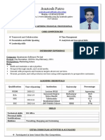 Asutosh Patro Resume