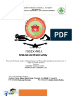 PHEDO702A: First Aid and Water Safety