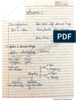 Thermodynamics Chemistryhw