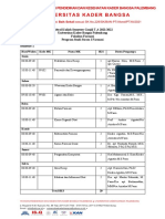 Jadwal Kuliah S-1 UKB (Ganjil) - Rev1