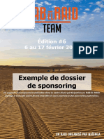 Bab El Raid Dossier de Sponsoring Type