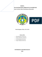 MODUL Pemanfaatan GeoGebra Dalam Pembelajaran Matematika - PMBK - Kelompok B