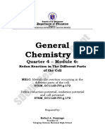 General Chemistry 2: Quarter 4 - Module 6