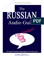 The Russian Audio Guide For Lovers (For Women) SAMPLE