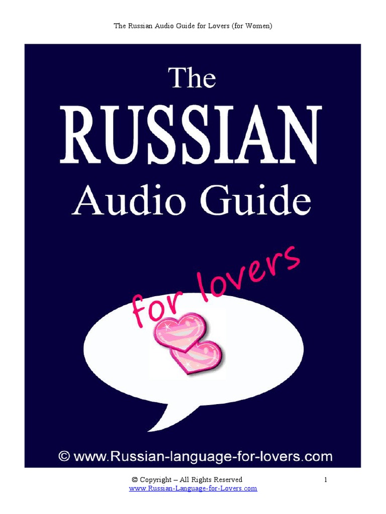 The Russian Audio Guide For Lovers (For Women) SAMPLE | PDF