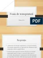 Foaia de Temperatura Partea 2