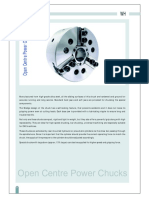 Open Centre Power Chucks for CNC Machines