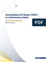 Demystifying CPU Ready (%RDY) As A Performance Metric: Don't Trust Available CPU