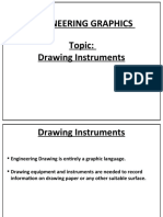 Engineering Graphics: Topic: Drawing Instruments