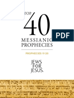 Top 40 Messianic Prophecies 11 20
