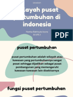 Peta Wilayah Pembangunan Indonesia