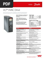 Danfoss FC102 HVAC Data Sheet