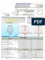 Project column design analysis