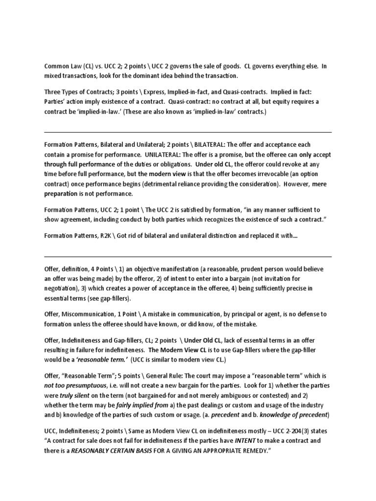 Contract Law Flashcards Pdf Assignment Law Legal Ethics