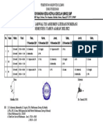 Jadwal Aln SM1 2021 Per 23 10 21