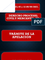 DERECHO PROCESAL CIVIL Y MERCANTIL III SEMANA 9 y 10. Del 5 Al 12 Septiembre de 2021