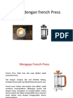 Latte Art Dengan French Press