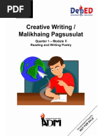 Creative Writing Module 3