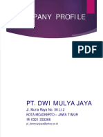 Company Profile PT Dwi Mulya Jaya PDF