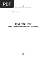 Take The Test Sample Questions OECD PISA Assessments