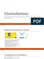 Electrochemistry