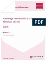 9608 Example Candidate Responses Paper 3 (For Examination From 2016)