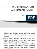 Saluran Pembuangan Air Limbah (Spal) (Materi PKK)