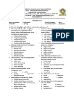 Soal Ujian Dasar Pola