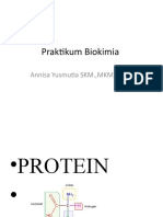 Praktikum Biokimia PROTEIN-1