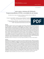 4. LEMOS, George Azevedo et al Correlação entre sinais e sintomas da Disfunção Temporomandibular