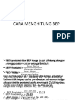 Cara Menghitung Bep