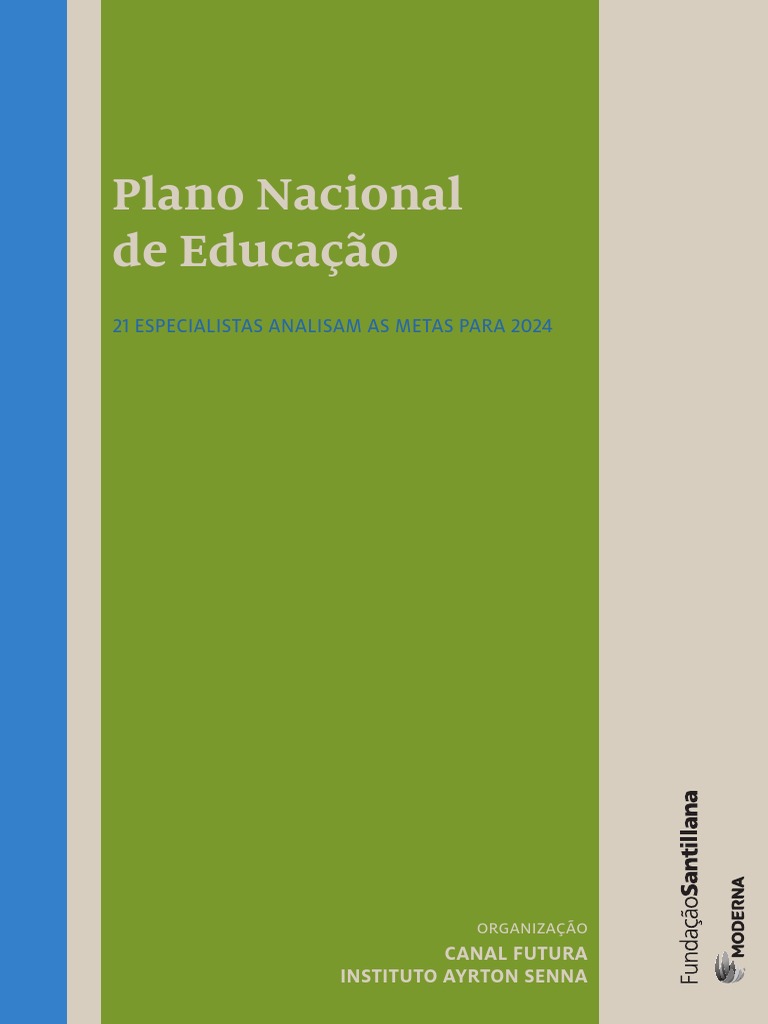Pne Analise Metas 2024 PDF Préescola Escolas