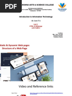 2 Static & Dynamic Web Pages