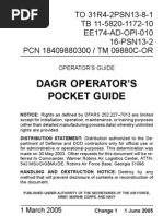 Dagr operator maintenance technical manual free