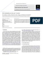 Experimental Eye Research: M. Goralska, J. Ferrell, J. Harned, M. Lall, S. Nagar, L.N. Fleisher, M.C. Mcgahan