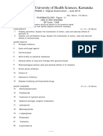 MBBS_Phase-II_Pharmacology_Paper-II_RS2 & RS3_June 2013
