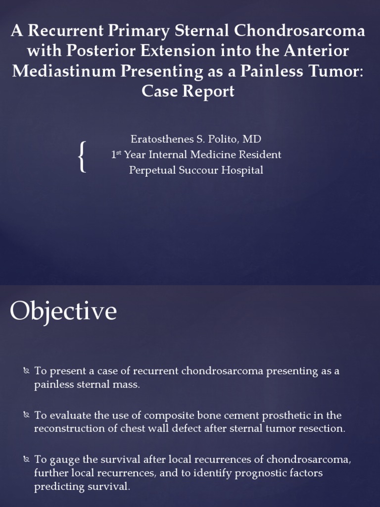 Case Report Final | PDF | Sarcoma | Surgery